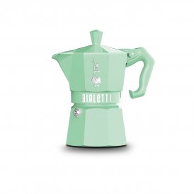 Bialetti Italiensk Kaffepanna MOKA EXCLUSIVE grön 3T Grön Aluminium 3 Csészék
