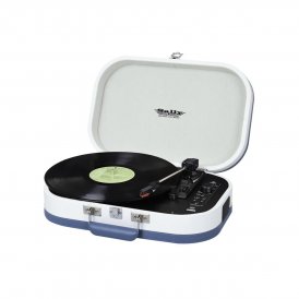 Trevi Skivspelare TT 1020 BT USB Stereo Bluetooth Laddningsbart batteri Turkos