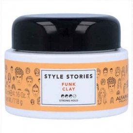 Mjukt vax för stadga Style Stories Alfaparf Milano Funk Clay (100 ml)