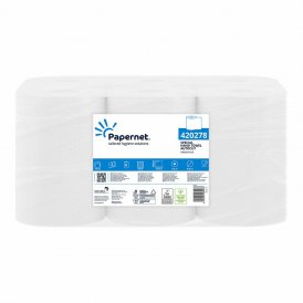 Håndtørkepapir Papernet Autocut 418997 Hvit Dobbelt lag 6 enheter