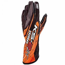 Karting Gloves OMP KS-2 ART Oransje Størrelse L