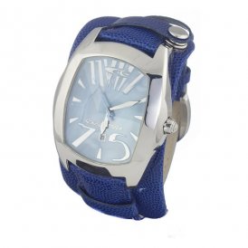 Chronotech Herrklocka CT2039J-22 (Ø 45 mm) Blå Rostfritt stål