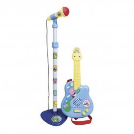 BigBuy Fun Gitarr för barn + Micro Peppa Pig Plast