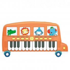 Fisher Price Leksakspiano Fisher-Price Elpiano Buss Plast