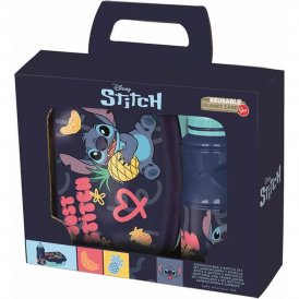 Stitch Matboks med flaske Palms Blå