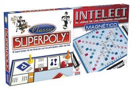 Sällskapsspel Superpoly + Intelect Falomir