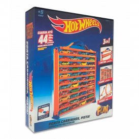 Parkeringsgarage med fordon Hot Wheels 30 x 27 x 6 cm Bilsläp Fordon