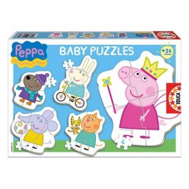 Set van 5 Puzzels Baby Peppa Pig Educa