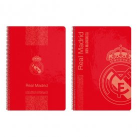 Ringbuch der Ringe Real Madrid C.F. Rot A4 80 Blatt