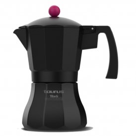Taurus Italiensk Kaffepanna Taurus KCP9009I 9T Svart Rostfritt stål Aluminium 9 Koppar
