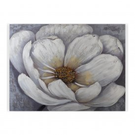 Maleri Versa Blomster Læret (2,8 x 90 x 120 cm)