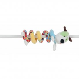 BigBuy Outdoor Mjukisleksak Spiral 55 cm Hund Multicolour polyester