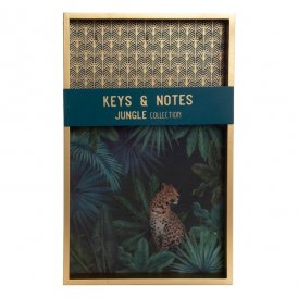 Schlüsselschrank DKD Home Decor 8424001602094 25 x 4,5 x 40 cm Schwarz Gold Holz MDF