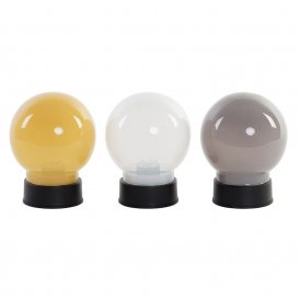 Dekorationsboll DKD Home Decor LED Polypropen (PP) (9 x 9 x 13 cm) (3 pcs)