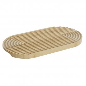 Skärbräda DKD Home Decor Naturell Bambu 29,2 x 15 x 1,6 cm