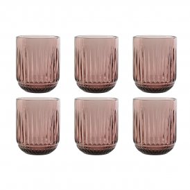 Home ESPRIT Glasset Home ESPRIT rosa Glas (6 antal)