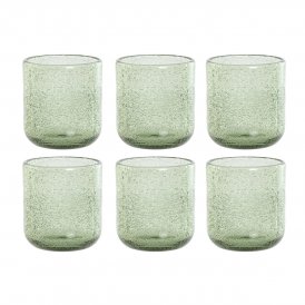 Home ESPRIT Glasset Home ESPRIT Grön Glas 320 ml (6 antal)