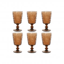 Home ESPRIT Glasset Home ESPRIT Glas 8,5 x 8,5 x 16,3 cm (6 antal)