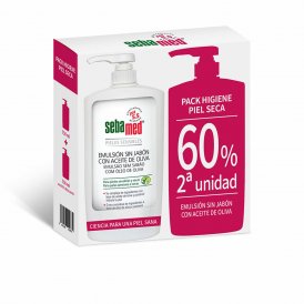 Sebamed Duschgel utan tvål Emulsión Sin Jabón Torr hud Olivolja 2 antal brusecreme 750 ml