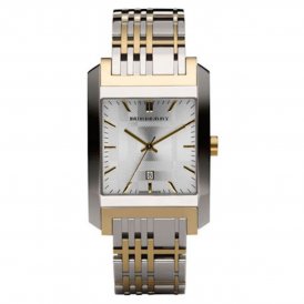 Burberry Herrklocka BU1569 (Renoverade A) vit rostfritt stål
