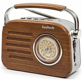 Kooltech Bärbar Bluetoothradio Kooltech Retro AM/FM