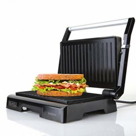 Black & Decker svart & Decker svart & Decker Elektriska Grillen BXGR1000E 23 x 14, 5 cm 1000 W svart plast