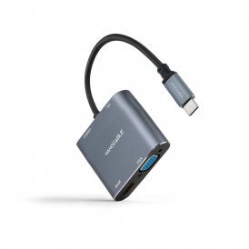 NANOCABLE USB C till HDMI Adapter 10. 16. 4304 Grå 4K Ultra HD 15 cm