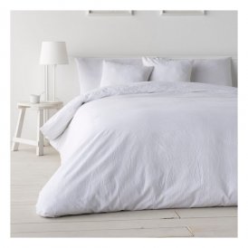 Bettdeckenbezug Naturals Weiß
