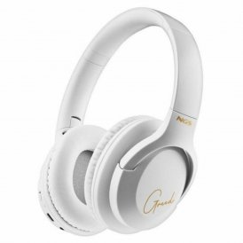 Bluetooth Hörlurar med Mikrofon NGS ARTICA GREED Vit Svart (Renoverade A)