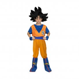 Maskeraddräkt för barn Dragon Ball Z Goku (4 Delar)