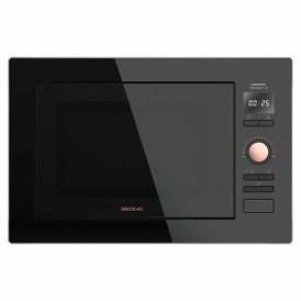 Cecotec Inbyggnadsmikrovågsugn GrandHeat 2590 25 L 900 W Svart/rosa
