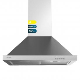Cecotec Konventionell fläkt Bolero Flux PM 606500 Inox A silver rostfritt stål