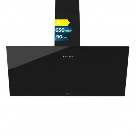 Cecotec Kökfläkt 90 cm Bolero Flux DM 906500 Glas Svart LED metall