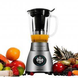 Glasmixer Cecotec Power svart Titanium 1800 2, 1 L 1800W Rostfritt Stål Svart