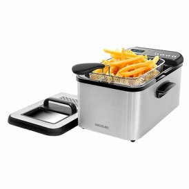 Cecotec Fritös Cleanfry Luxury 3000 3, 2 L 2400 W Stål rostfritt rostfritt stål