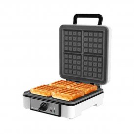 Cecotec Våffeljärn Fun Gofrestone 4Inox 1200 W Rostfritt stål