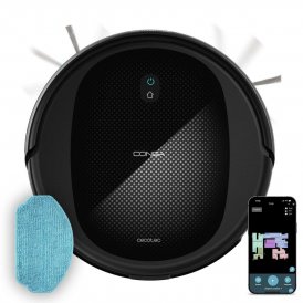 Cecotec Robotdammsugare Conga M20, 7000Pa, 160min, Wi-Fi, App, iTech Gyro, Svart