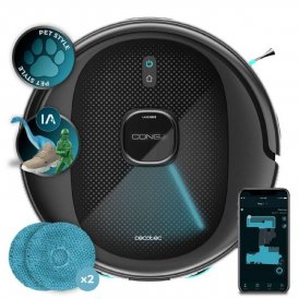 Cecotec Robotdammsugare 9990 AI Spin Revolution Ultra Power 5200 mAh Svart