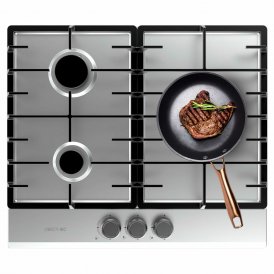 Cecotec Gasplatta Bolero Squad G 3200F Inox 6250 W 58 x 50 cm rostfritt stål