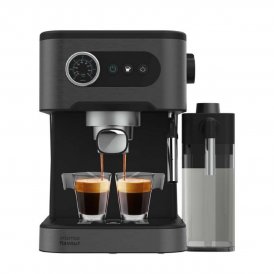 Cecotec Espressomaskin Power Espresso 20 Pro bar 1, 5L ångmunstycke stål Svart rostfritt rostfritt stål