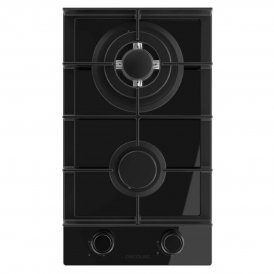 Cecotec Gashäll Bolero Squad G 2400F 2 brännare, 5200W, svart glas, gjutjärn