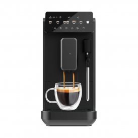 Cecotec Helautomatisk Kaffemaskin Cremmaet Lungo Steam 19 bar 2L svart med ångmunstycke