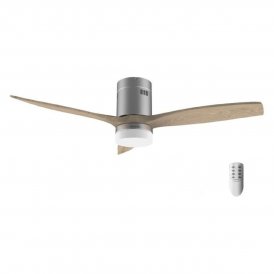 Cecotec Takfläkt med belysning EnergySilence Aero 5600 Classic Steel 40 W Silvrig Metall