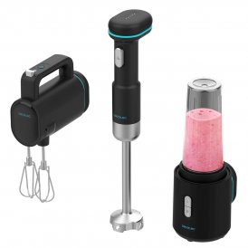 Cecotec Stavmixer BlendGo Pack 1800 W Svart Rostfritt stål