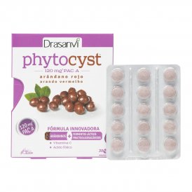 Drasanvi Kosttillskott Phytocyst Tranbär 30 antal