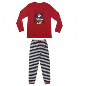 Pyjamas Minnie Mouse Kvinna Röd
