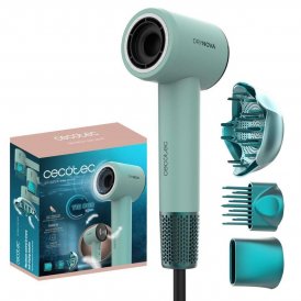 Cecotec Hårtork DryNova 3in1 1600W Jonisk Digital Display 3 Tillbehör Mint Grön