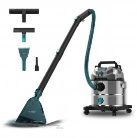 Cecotec Våt- och torrdammsugare CarpetClean 20000 Pro Ultra 1600 W 1380 21 KPA 20 L Stål