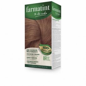Farmatint Permanent färg 380233 8r-Rubio Claro Cobrizo Nº Gel (5 antal) Silikon