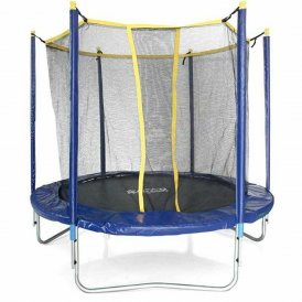 BigBuy Fun Elastisk säng 50 kg Blå (182 x 172 cm) Plast